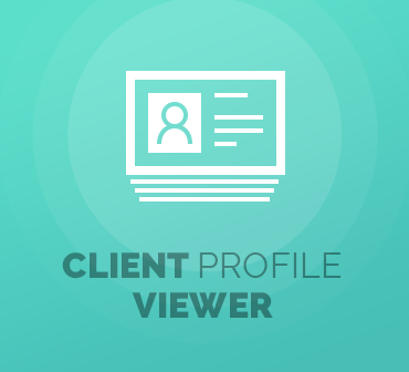 Client Profile Viewer For WHMCS
